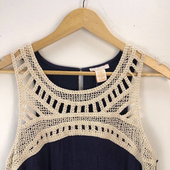 Women Dress Sleeveless MKlozlyne Navy blue - Picture 4 of 11